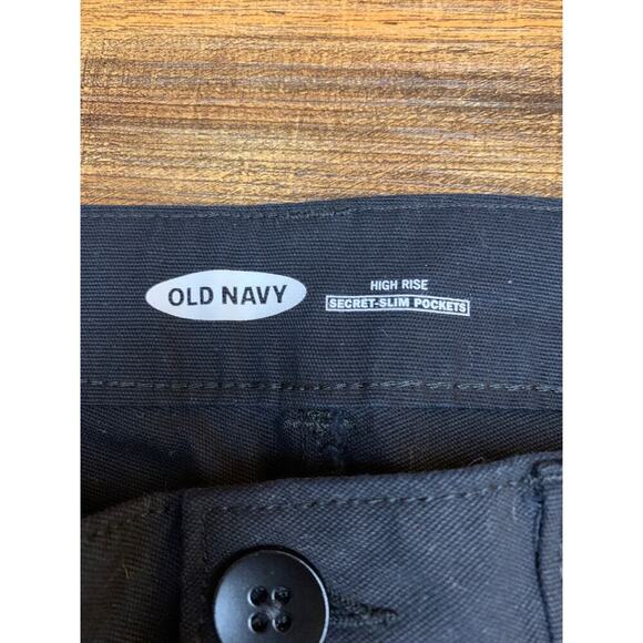 OLD NAVY Women’s Black Wide Leg Pants / Size: 18P-Short - Picture 3 of 9